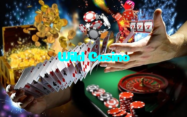 Wild Casino casino presented on mobile device in Pakistan with slots and live games
